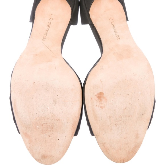 Manolo Blahnik Embellished D’Orsay Pumps - Picture 5 of 5